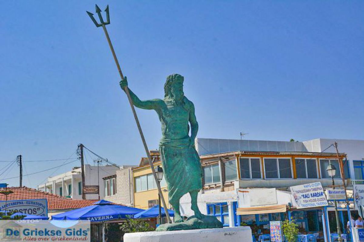 Poseidon Griekse god van de zee